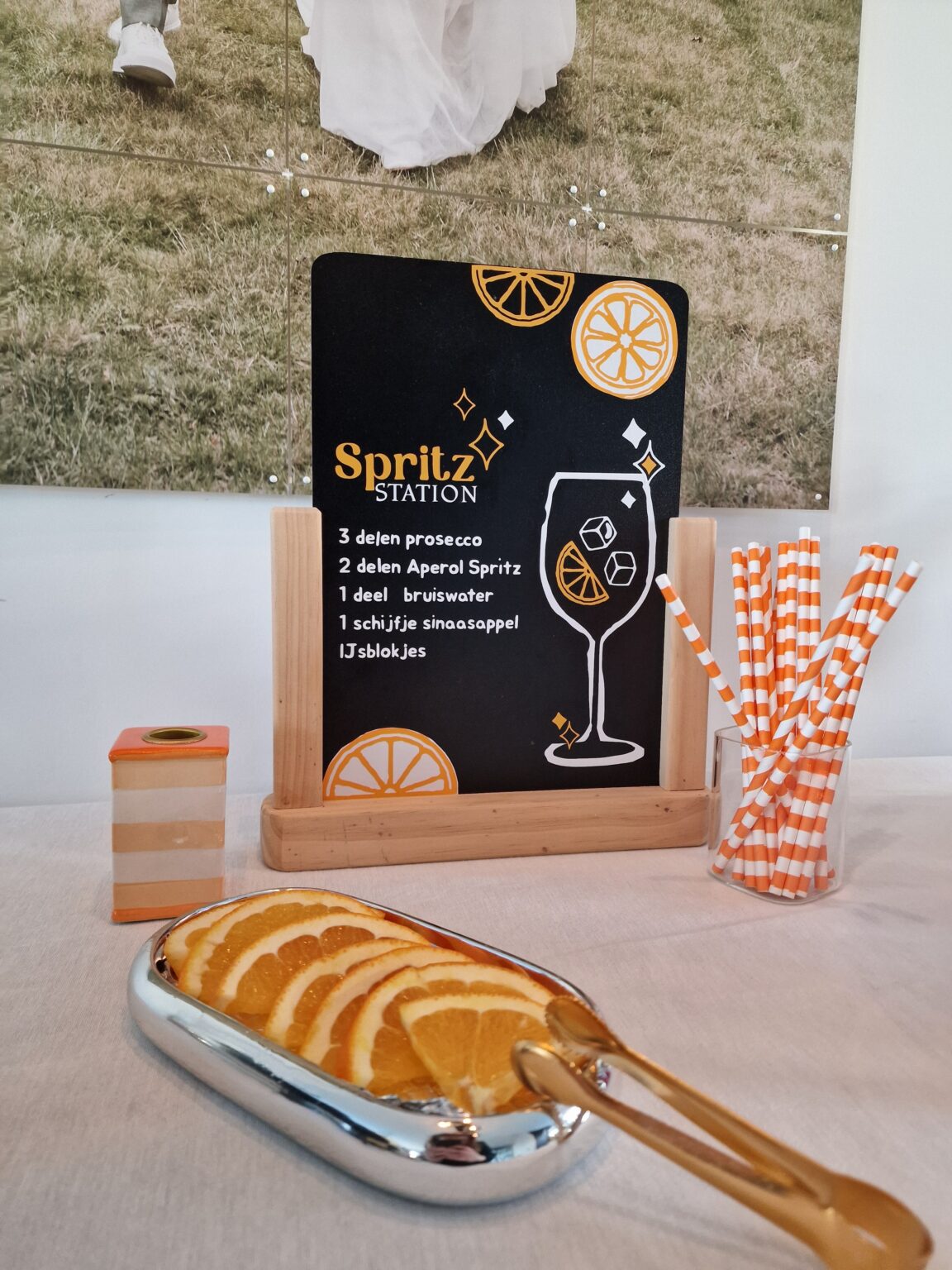 Bordje Spritz station huren bij Atelier Strik