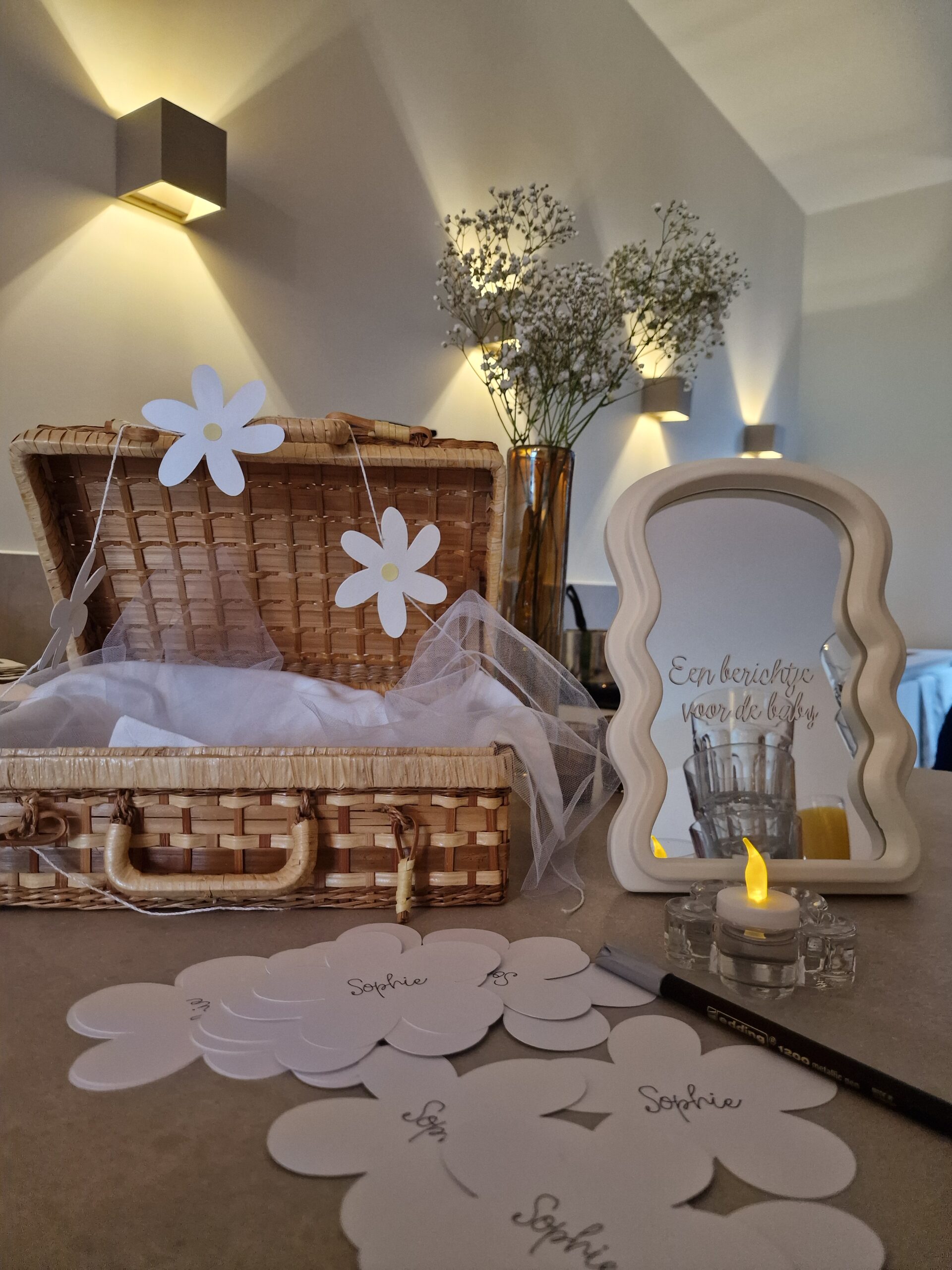 Gastenboek op maat voor een babyshower