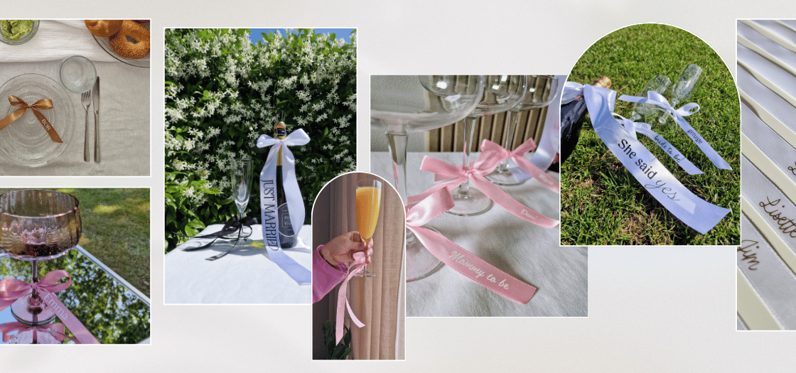 Inspiratie met gepersonaliseerde naamlintjes van Atelier Strik